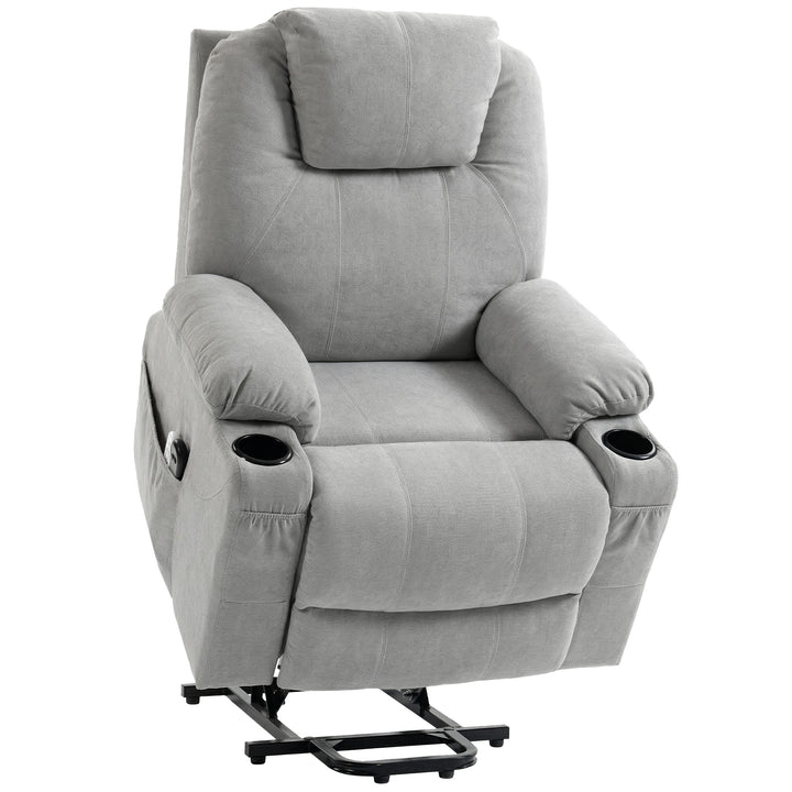 Power Lift Recliner Chair with Pocket Spring, Electric Lift Chair with