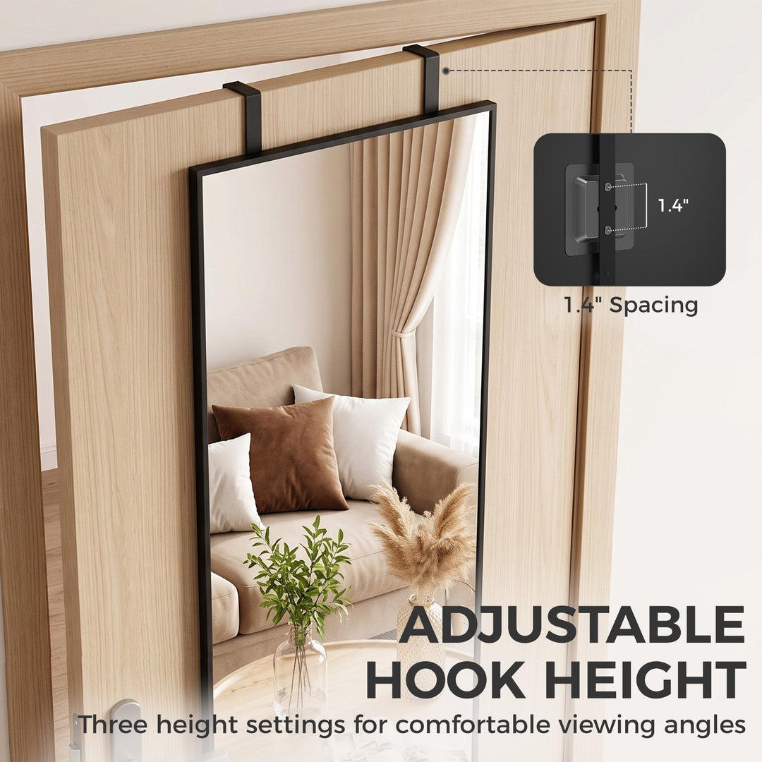 40 x 110 cm Full Length Wall Mirror, Rectangular Mirror with - view 5