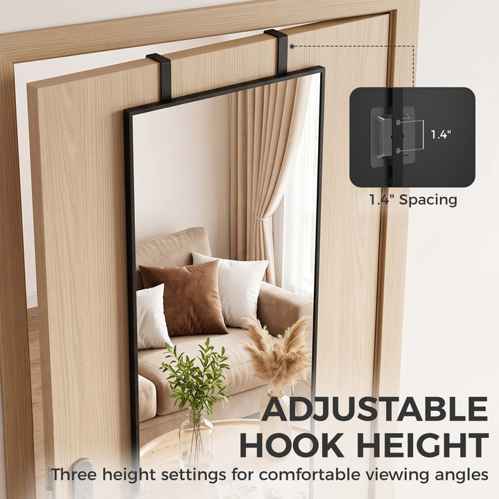 40 x 110 cm Full Length Wall Mirror, Rectangular Mirror with - view 5