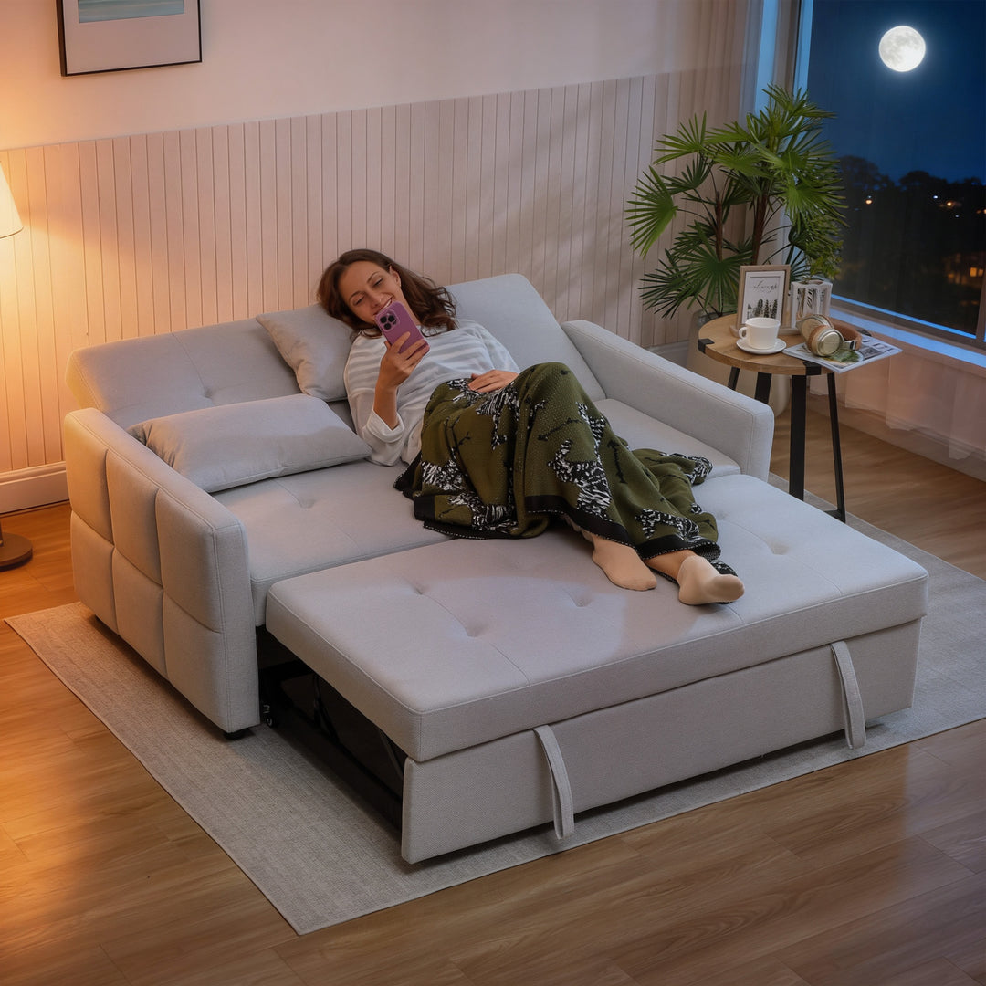 Three-Way Two-Seater Sofa Bed