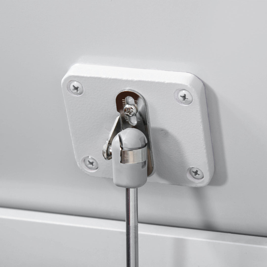 MCL Wooden Kids Toy Box Children Storage Organizer Chest Safety Hinge Playroom Furniture Grey