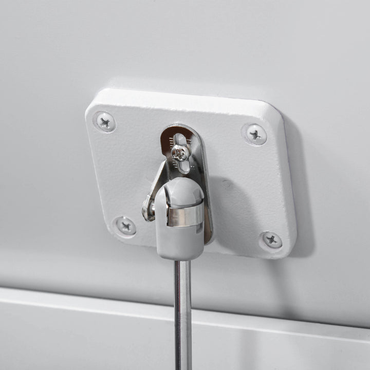 MCL Wooden Kids Toy Box Children Storage Organizer Chest Safety Hinge Playroom Furniture Grey