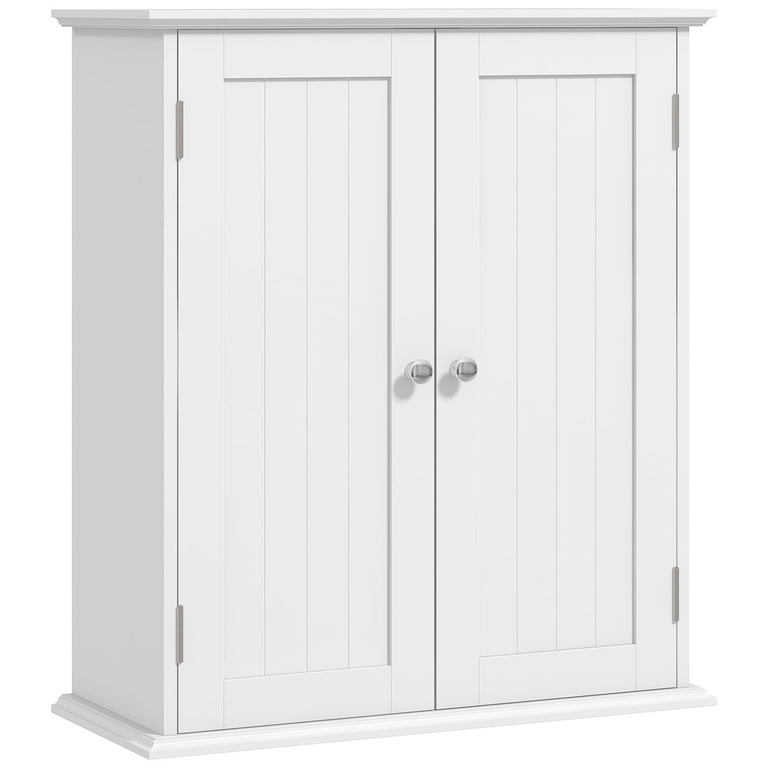 Bathroom Wall Cabinet, 3-Tier Wall-Mounted Bathroom Storage Cabinet wi