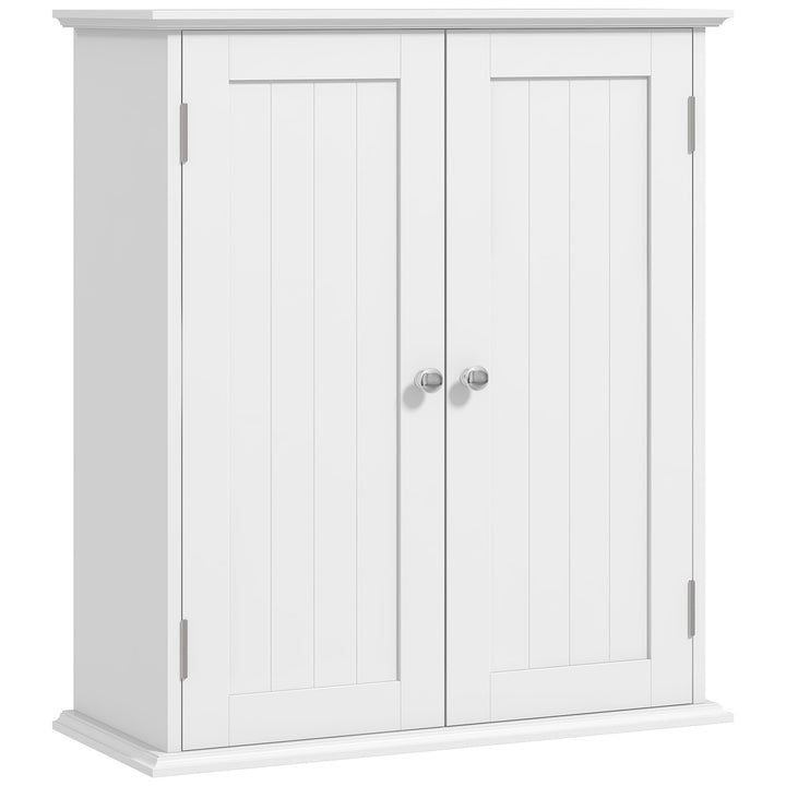 Bathroom Wall Cabinet, 3-Tier Wall-Mounted Bathroom Storage Cabinet wi