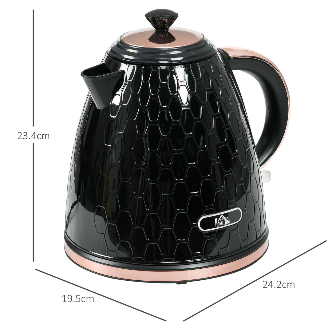 3kW Rapid Boil Honeycomb Kettle - Black