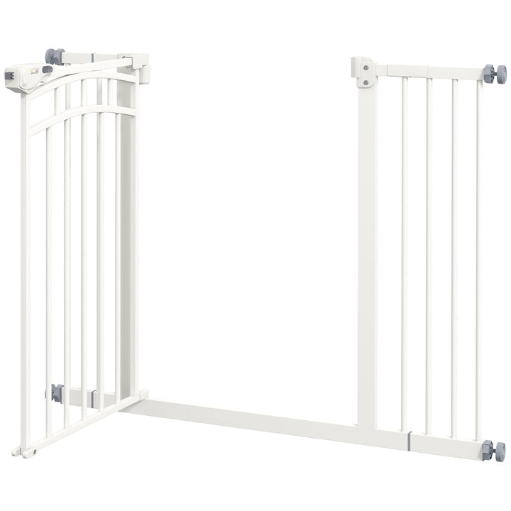 PawHut Pressure Mounted Safety Gate, Auto