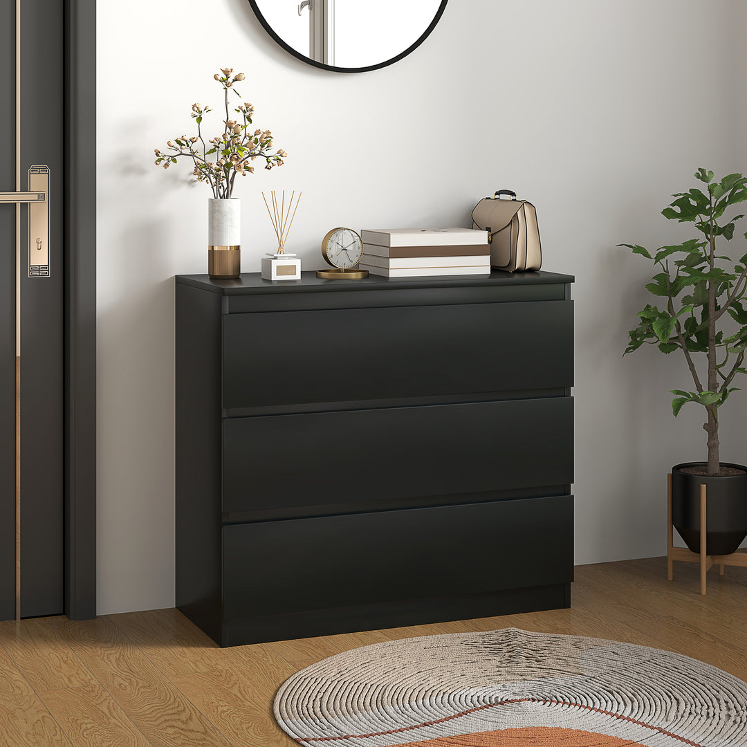 MCL Chest of Three Drawers - Black