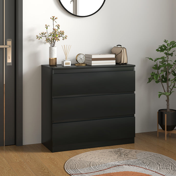 MCL Chest of Three Drawers - Black