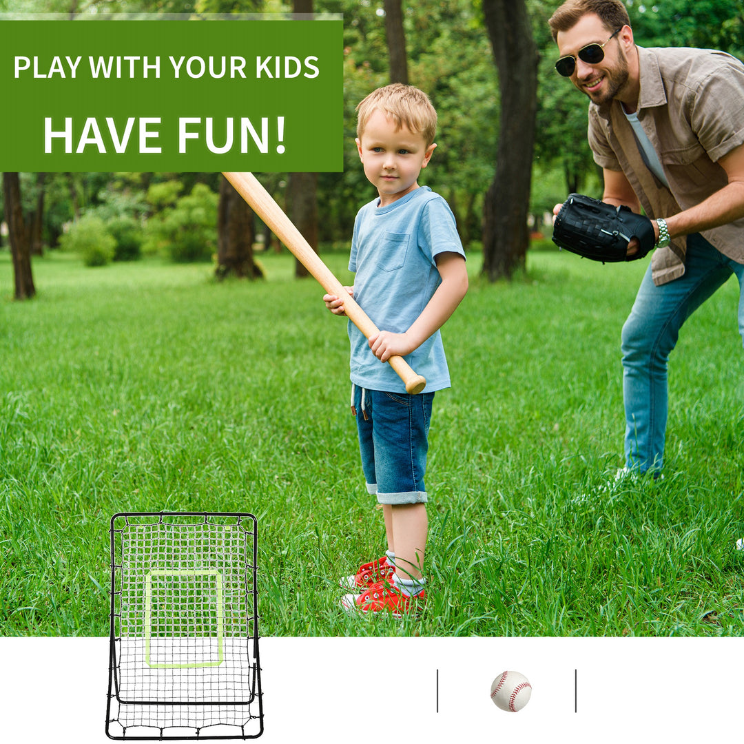 Rebounder Net Playback Game Spot Target Ball Rebounders Training Equipment Play Teaching