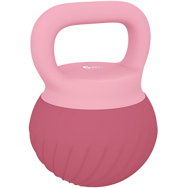 Soft Kettlebell, 6kg Kettle Bell with Anti-Slip Grip for Home Gym Weig