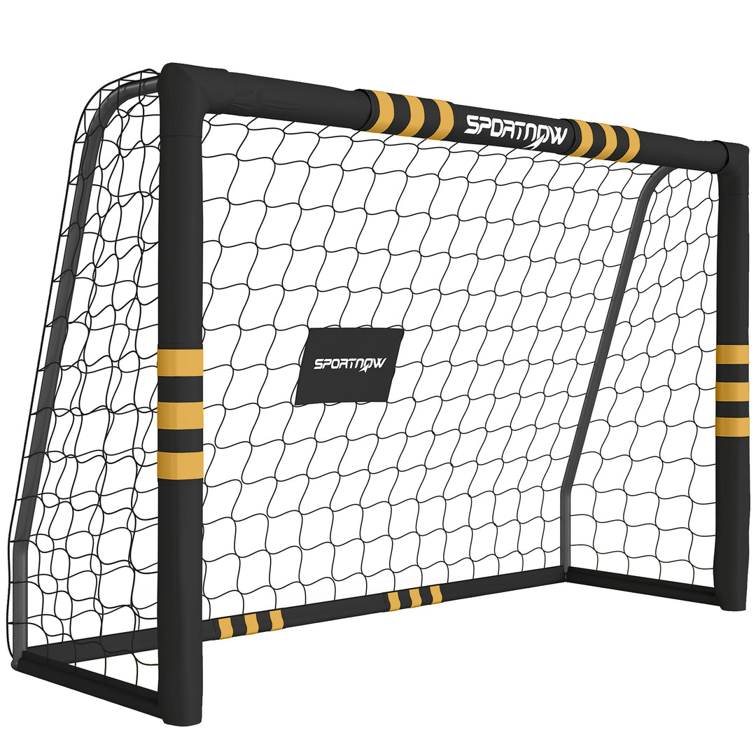 Football Goal, 6 x 4ft Portable Football Net with EPE Foam Padding, PV