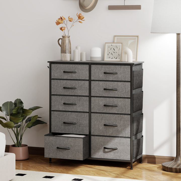 Chest of Ten Fabric Drawers
