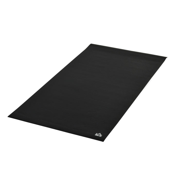 HOMCOM Exercise Mat: Non-Slip Floor Protector for Gym, Fitness, Workouts, 180 x 90cm | Aosom UK