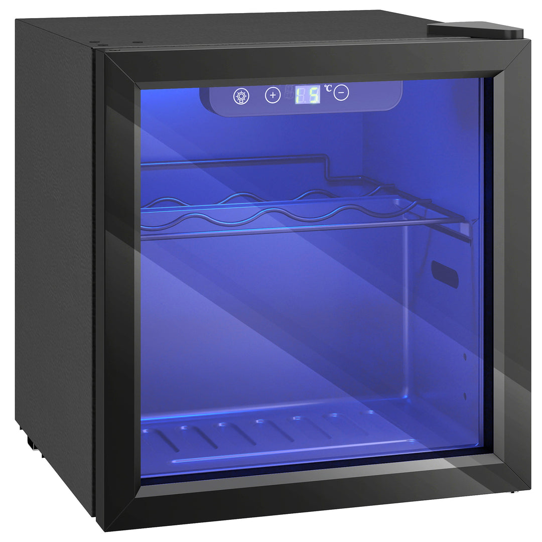 12 Bottle Wine Cooler, 36 Litre Capacity, 4-16°C Tabletop Drinks Wine
