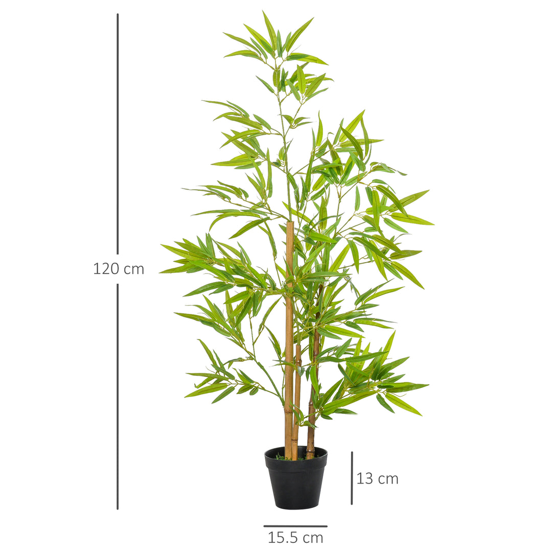 MCL Artificial Ficus Tree, with Weighted Plant Pot - Green