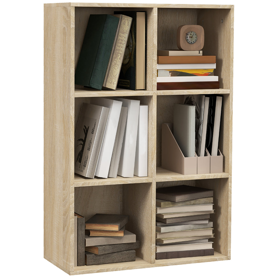 MCL Six-Cube Bookcase - Oak Wood Effect