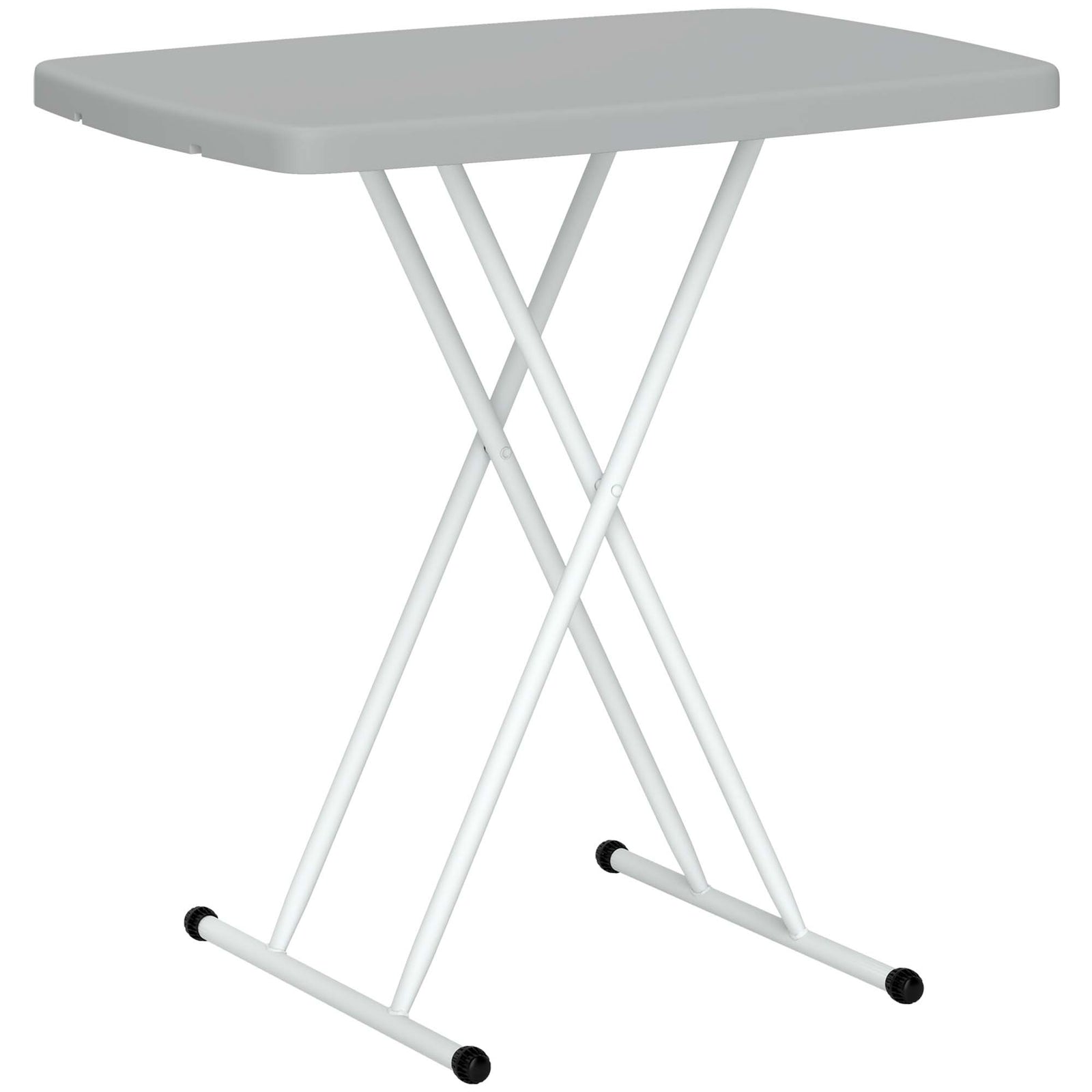 Minimal Folding Outdoor Table - Grey/White