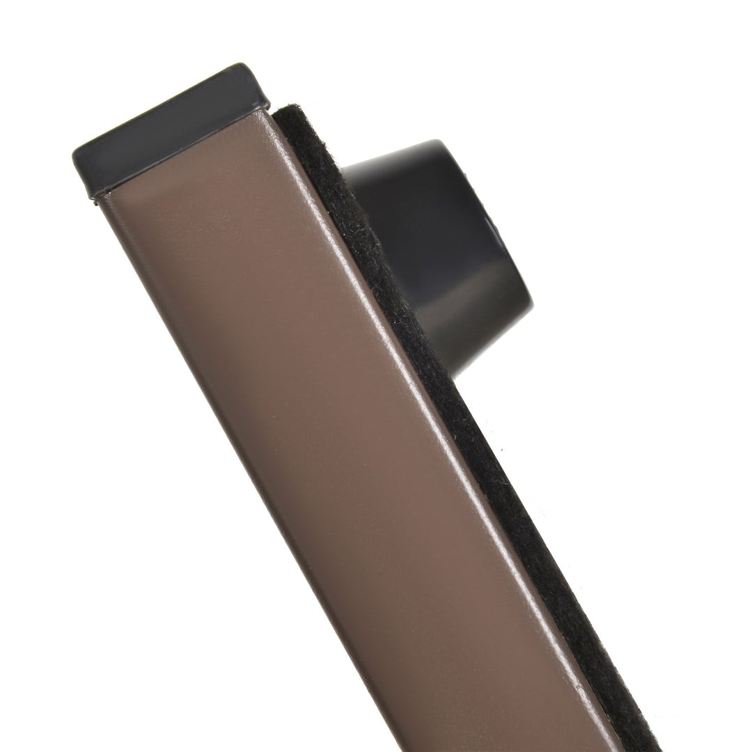 MCL PE Rattan Garden Rocking Chair, Outdoor Rocking with Cushion, 160 KG Capacity Wicker Garden Armchair Rocker with Metal Frame for Patio, Porch, Balcony, Brown