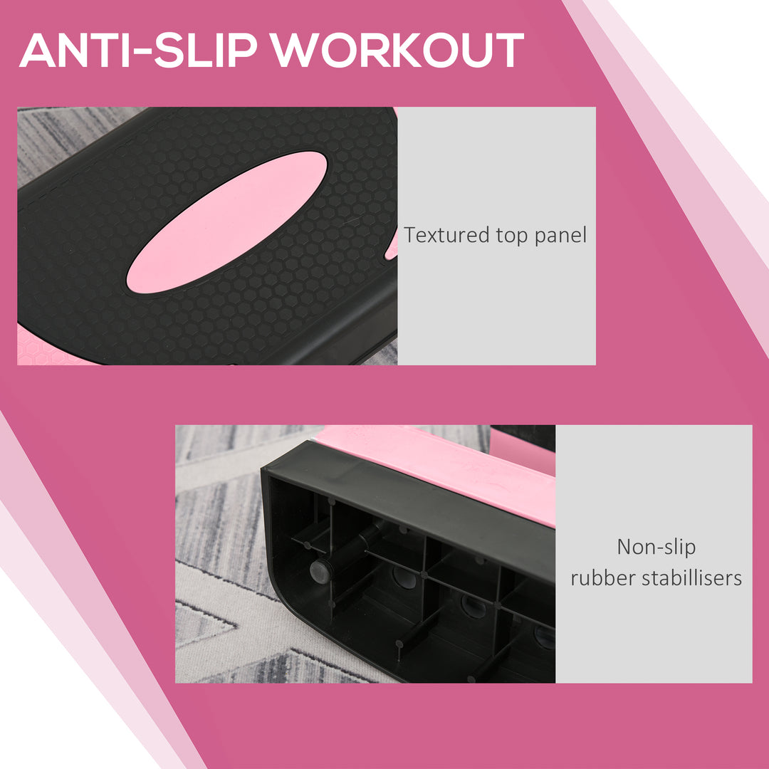 Aerobic Step with 3-Level Adjustable Heights for Home, Office - view 6