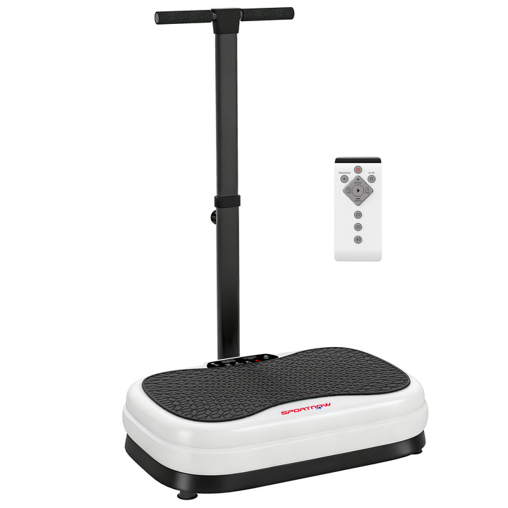 Vibration Plate, with Adjustable/Removable Handle, Preset Modes, 50 Speeds