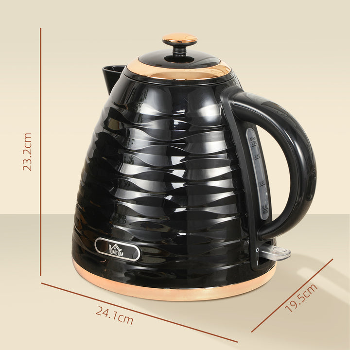 3kW Rapid Boil Honeycomb Kettle - Black