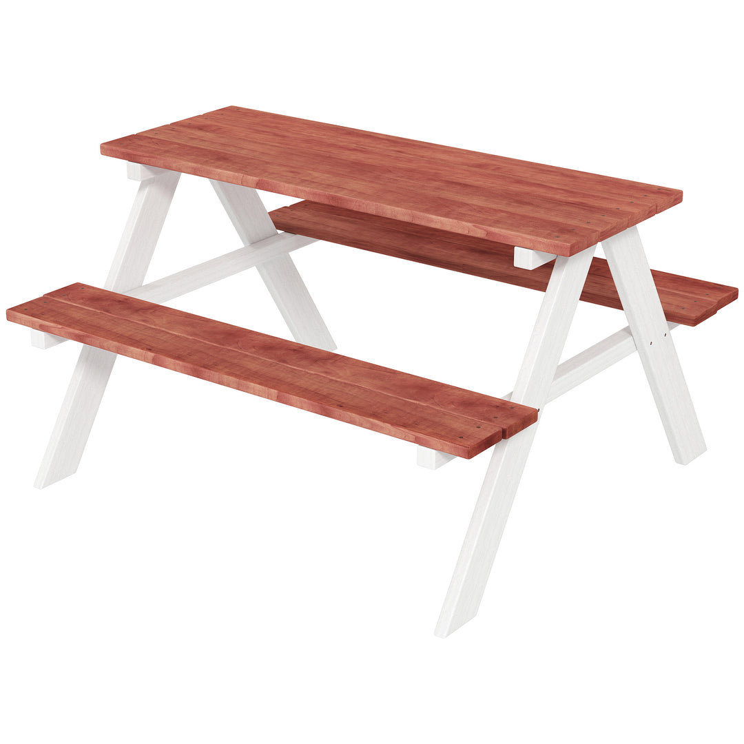 Kids Picnic Table, Wooden Table and Bench Set, Kids Garden Furniture f