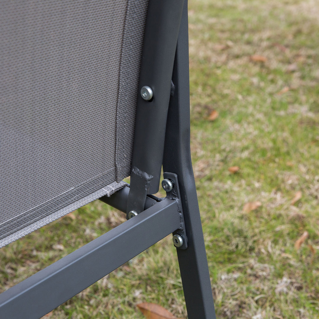 MCL Four-Piece Minimal Garden Patio Set - Grey