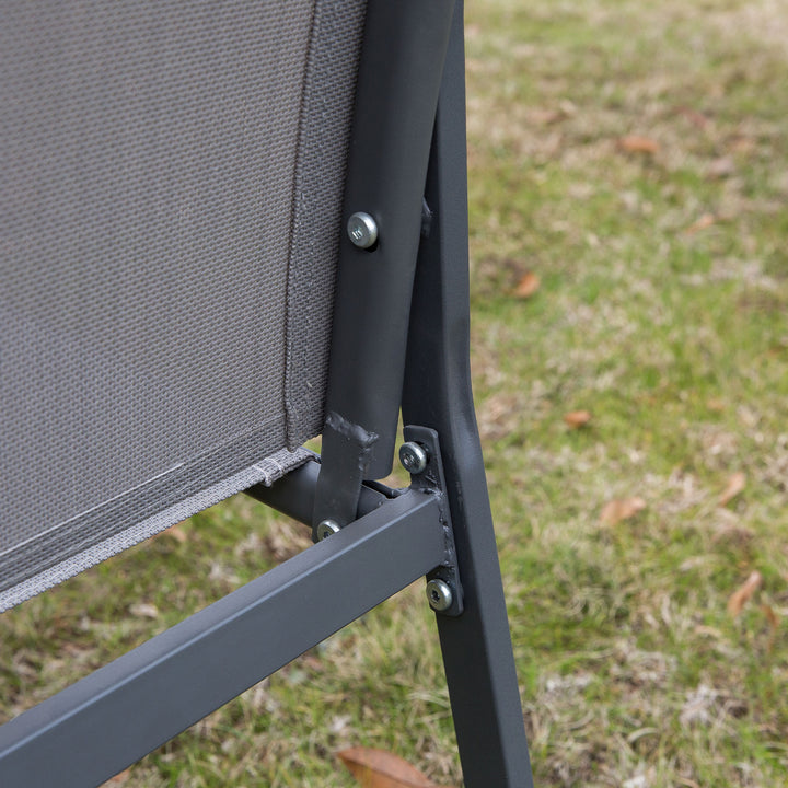 MCL Four-Piece Minimal Garden Patio Set - Grey