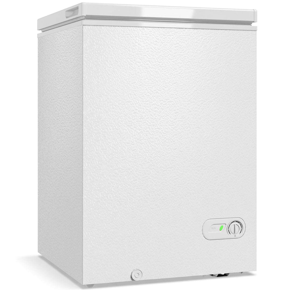 91L Freestanding Chest Freezer with Removable Storage Basket, Chest - White