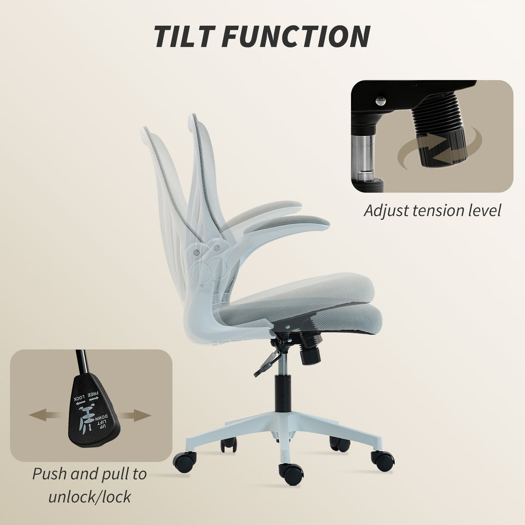 Mesh Office Chair with Foldable Backrest