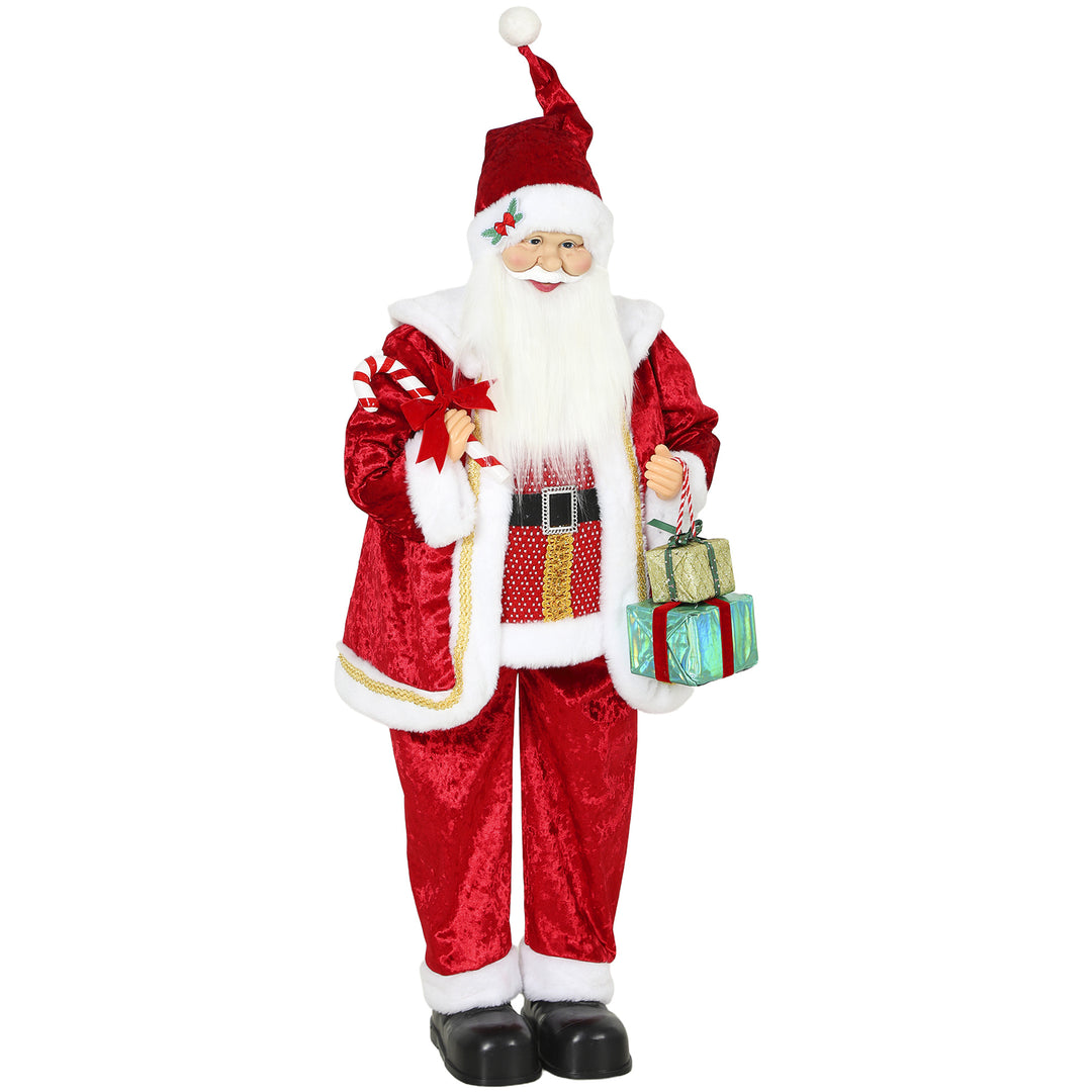 120cm Life Size Singing Dancing Santa Claus, Standing Musical