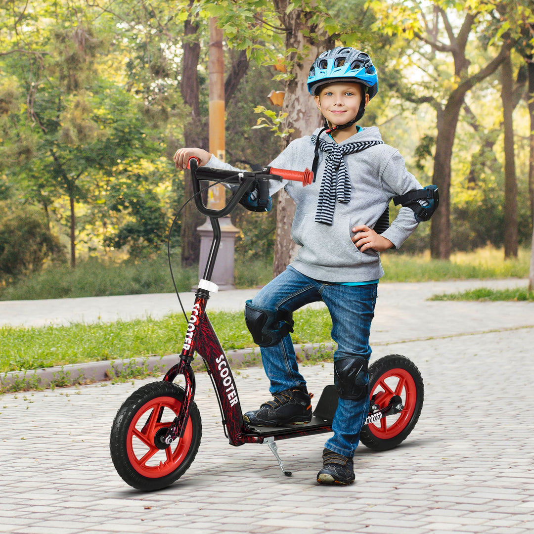 AIYAPLAY Kids Scooter with Adjustable Handlebar, Children&