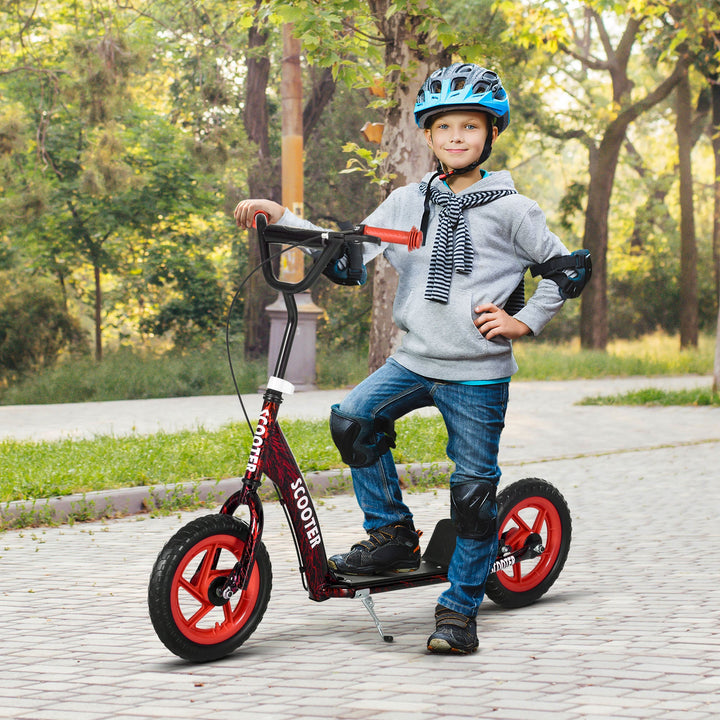 AIYAPLAY Kids Scooter with Adjustable Handlebar, Children&
