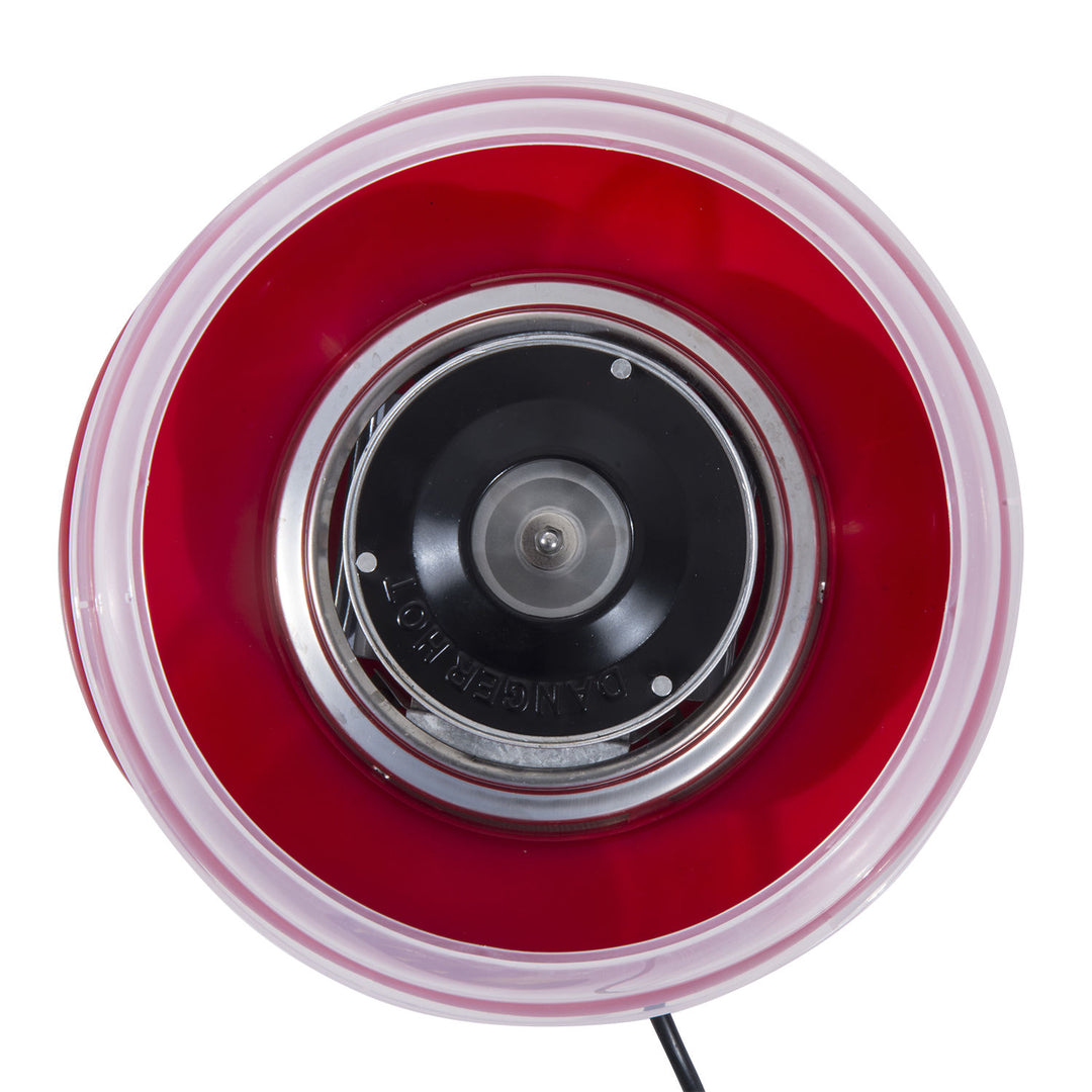 MCL Candy Floss Machine Electric Cotton Candy Maker Gadgetry 450W (Red)