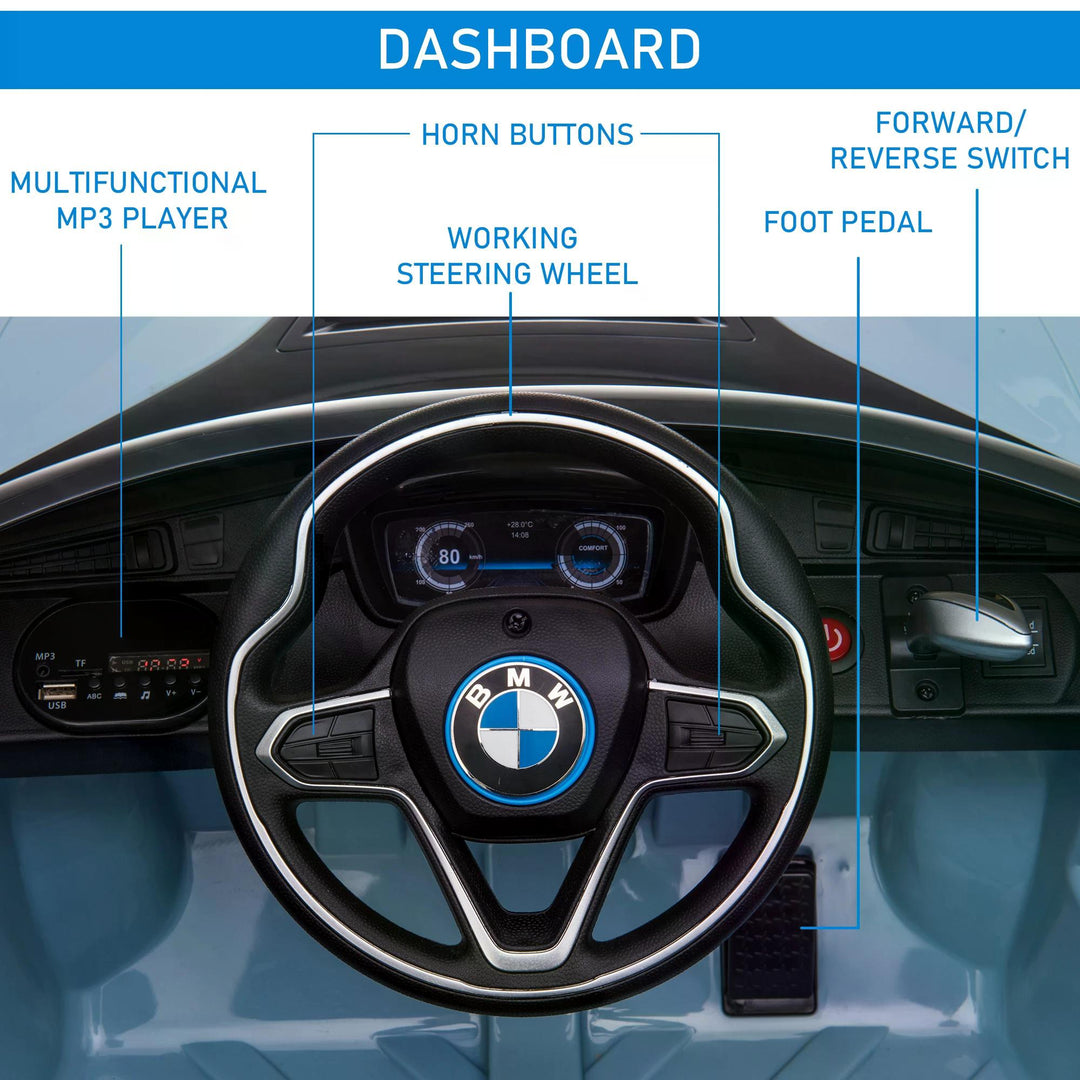 Kids 6V Battery PP Licensed BMW Ride On Car Blue
