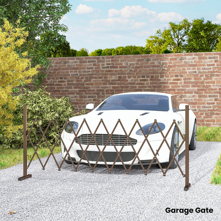 Expanding Trellis Fence, Freestanding Movable Fence, Foldable Garden S
