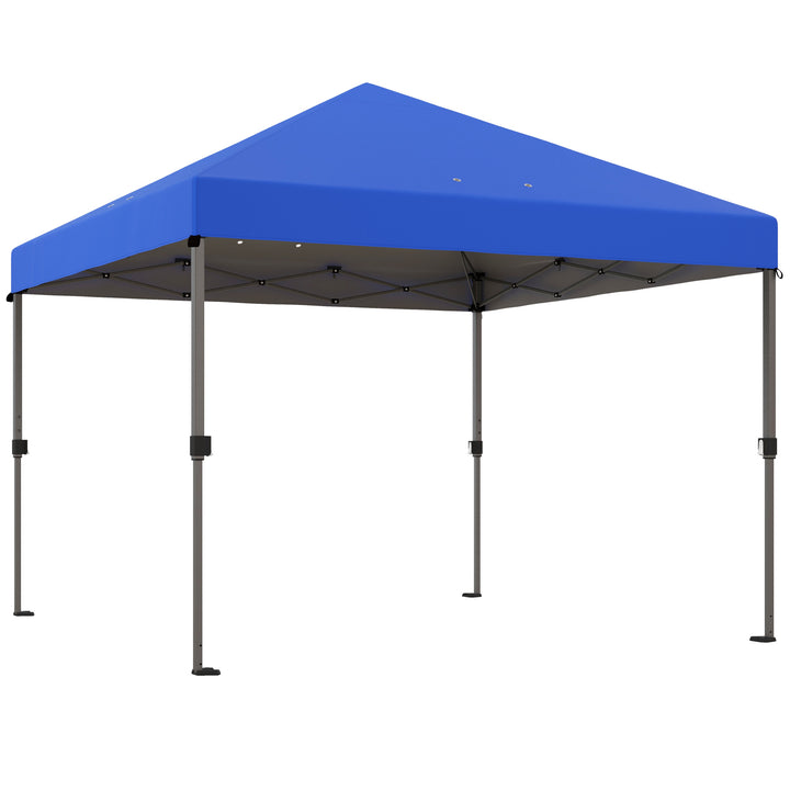 3 x 3m Pop-Up Gazebo, with Accessories - Blue