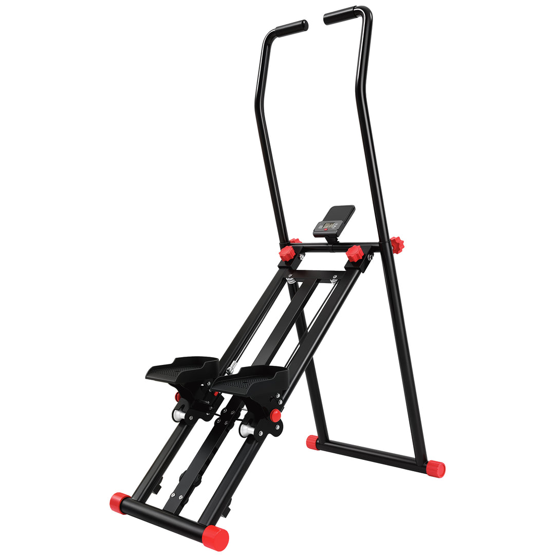 Stair Stepper for Home Gym with 3 Resistances, Foldable Vertical Stair