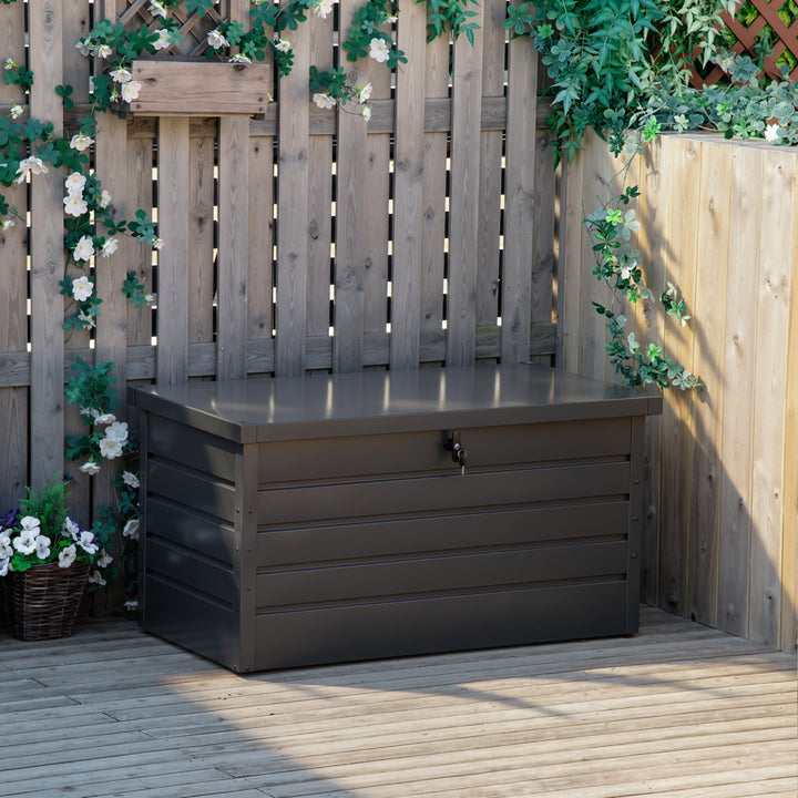 311L Galvanised Steel Garden Storage Box