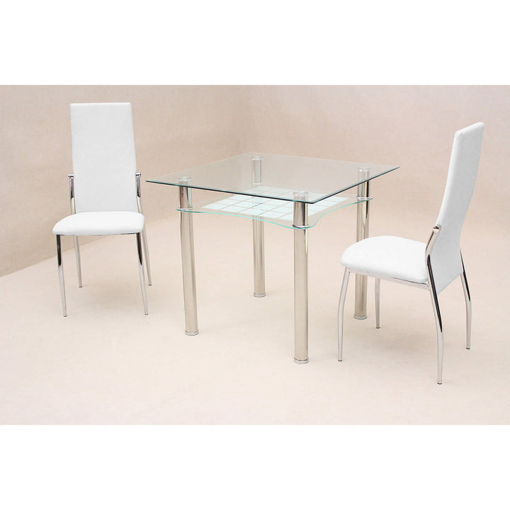 Jazo Dining Table Chrome