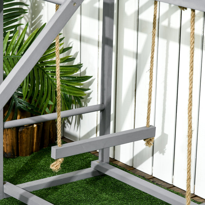 Walk In Chicken Run with Chicken Activity Shelf and Cover, 3 x 4 x 2m