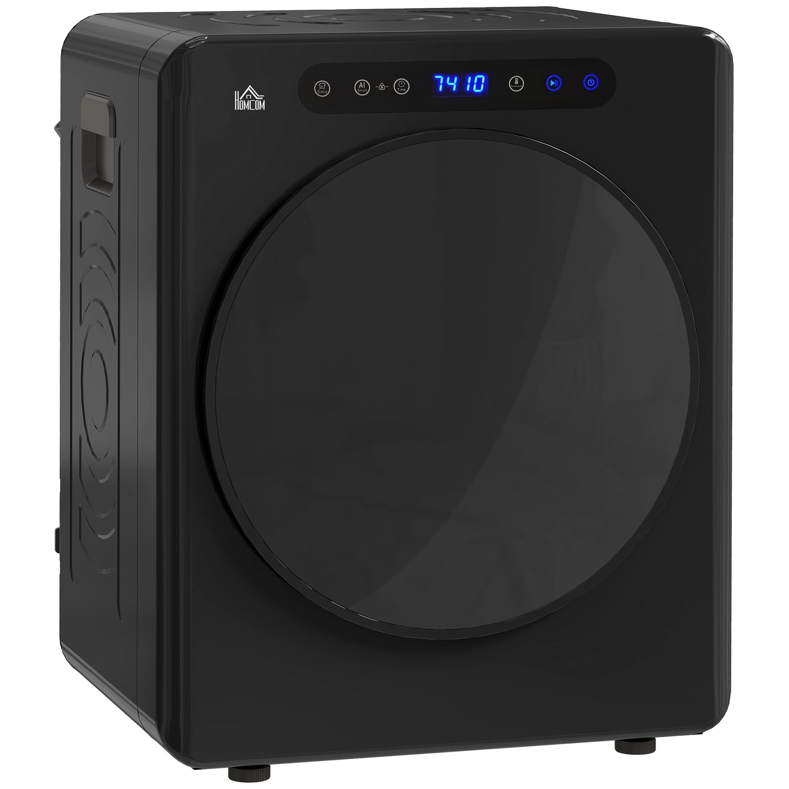 4kg Compact 40-60℃ Tumble Dryer - Black