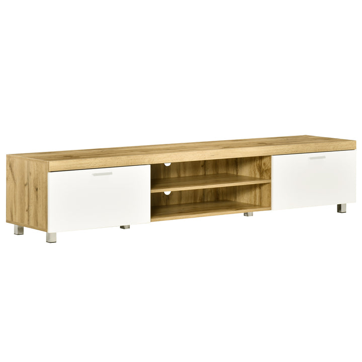 MCL Modern TV unit Cabinet Entertainment Centre for TVs up to 90" w/ Cabinet Shelf for Living room Bedroom