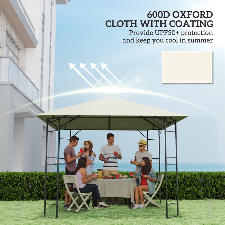 3 x 3(m) Gazebo Canopy Replacement, for 01-0867 - Cream