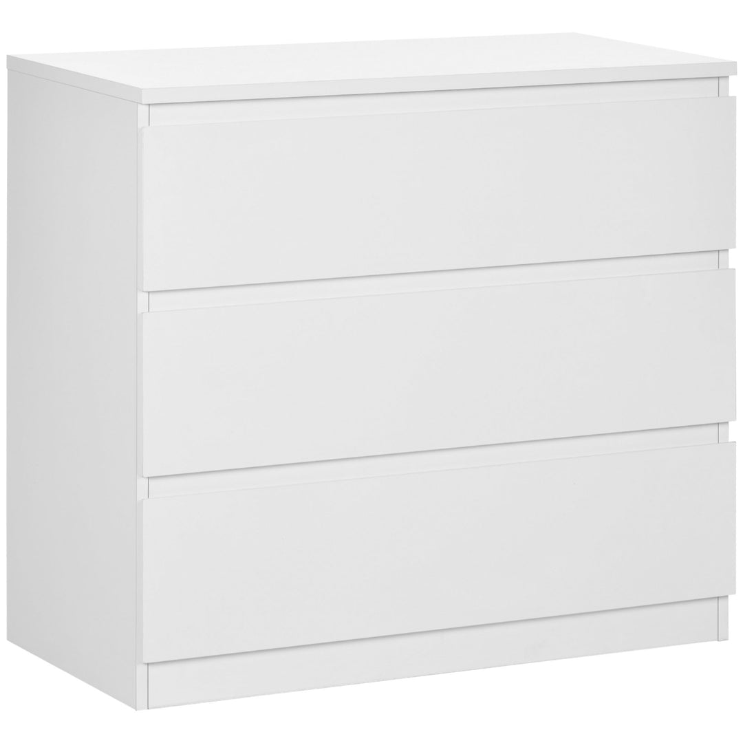 Chest of Three Drawers - White