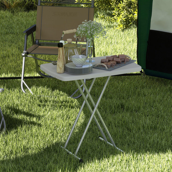 Minimal Folding Outdoor Table - White