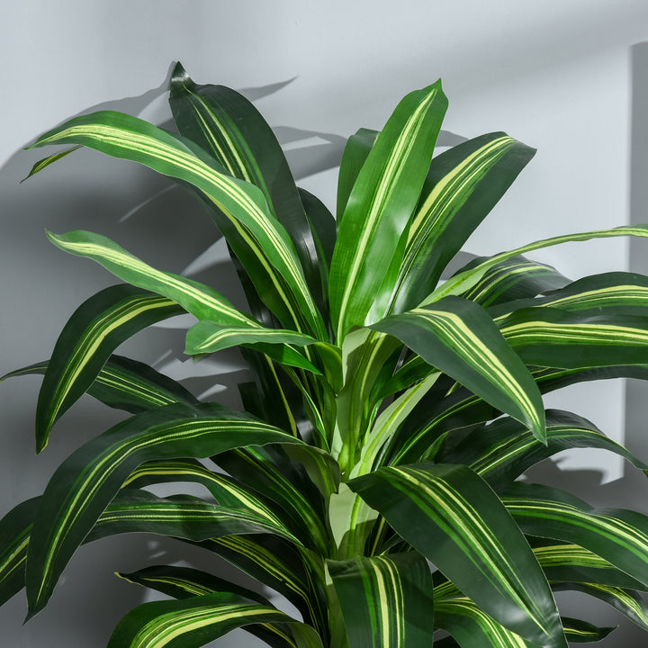Set of Two Artificial Dracaena Plants