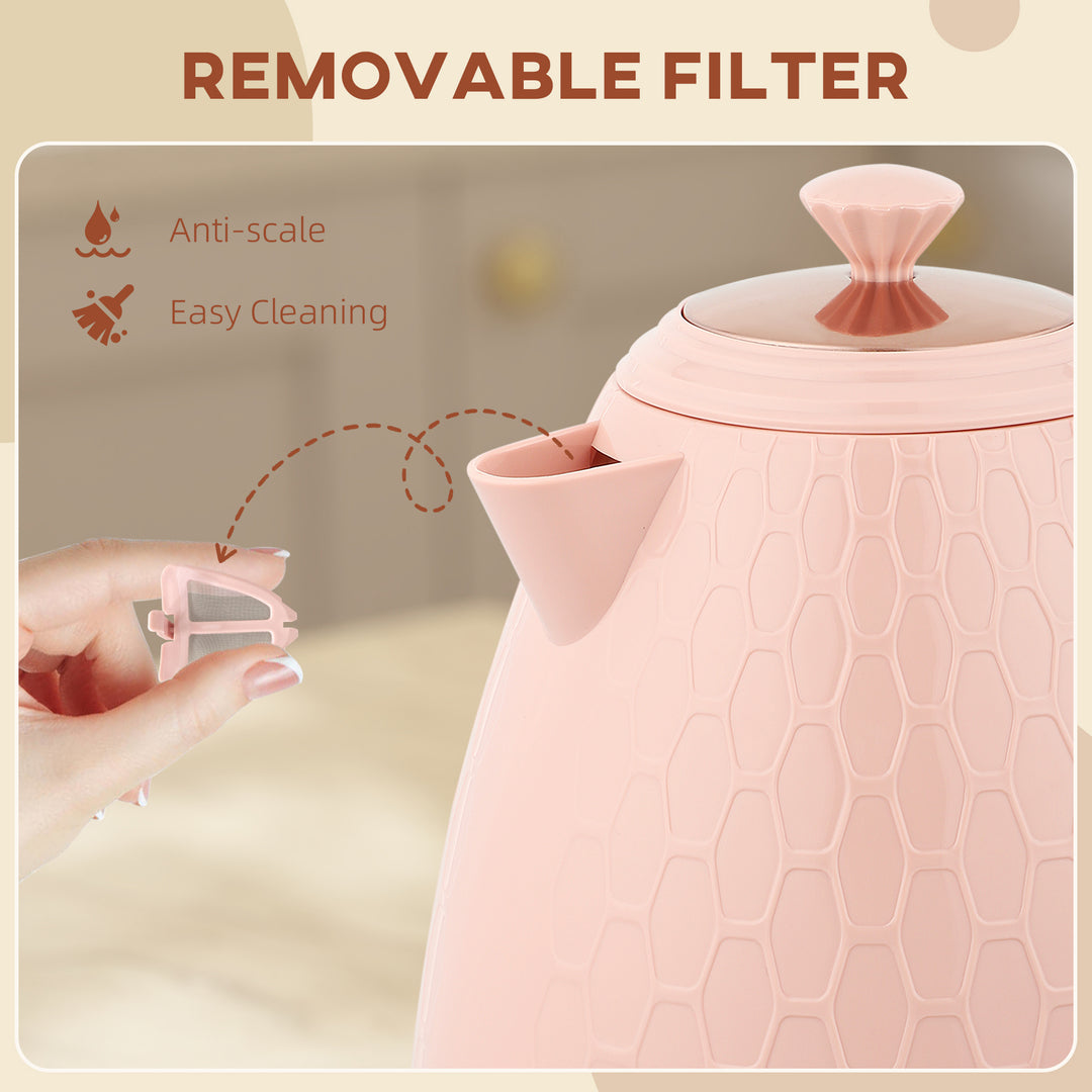 3kW Rapid Boil Honeycomb Kettle - Light Pink