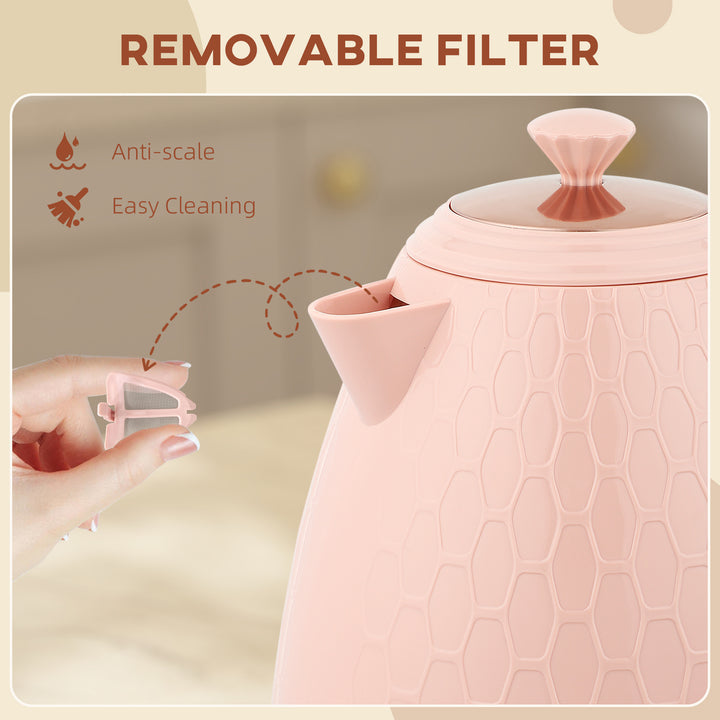 3kW Rapid Boil Honeycomb Kettle - Light Pink