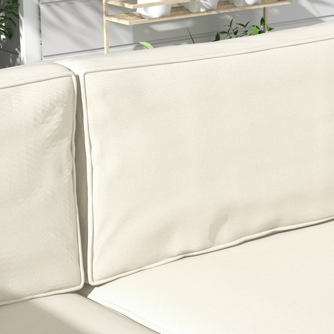 Set of 14 Dining Set Cushions - Cream